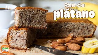 Pan de plátano  Cocina Vegan Fácil [upl. by Ardnala]