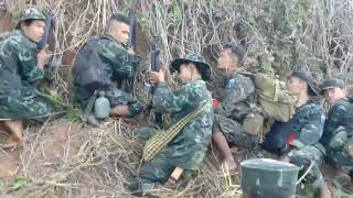 KAREN ARMY KNLA Brigade5 [upl. by Tsirhc971]