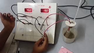 To Determine the Fermi energy and Temperature coefficient of Resistance of Copper wire [upl. by Gunn812]