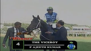 The Viceroy with P Ajeeth Kumar up wins The Wandering Angel Plate 2018 [upl. by Eerized]