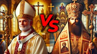 Católicos vs Ortodoxos ¡Las Diferencias que NO Quieren que Sepas 😱 [upl. by Eeryn]