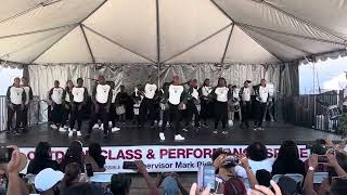 Audubon Eagles Drill Team amp Drum Line perform at the Taste of Soul 2023  Lulu Washington stage [upl. by Rai]