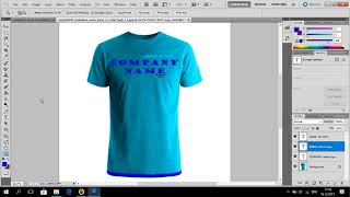 HOW TO DESIGN TSHIRT FOR COMPANY ADOBE PHOTOSHOP CS5 [upl. by Wahlstrom]