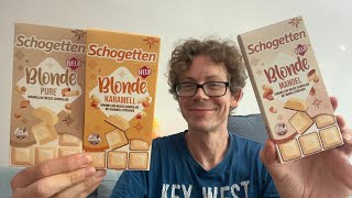 Schogetten Blonde im Test 3 Sorten und ein klarer Favorit [upl. by Ihtak22]