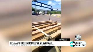 Estallaron enfrentamientos en culiacán [upl. by Mareld205]