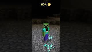 Minecraft Wellerman Edit Zombie transfomation 😱 shorts minecraft [upl. by Eltsyrc]