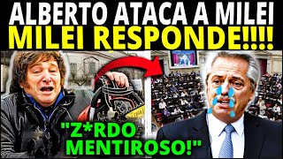 ÚLTIMA NOTICIA💥MILEI DESMONTA las MENTIRAS de ALBERTO FERNÁNDEZ sobre la INFLACION en ARGENTINA [upl. by Erdried]