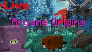 Minecraft Arcane Origins Launch  LIVE [upl. by Irakab826]