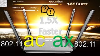 ROUTER WIFI 80211ac vs 80211ax [upl. by Aiam532]