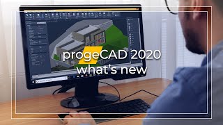 progecad 2020 whats new [upl. by Eicarg]