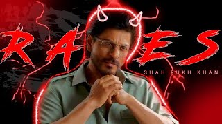 Shah Rukh Khan in amp As Raees Edit Ft Fein  SRK Raees Movie Sync Edit  HM EDITZ [upl. by Arraik]