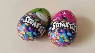 Smarties Chocolate Egg and Dragees  Nestle Easter Egg [upl. by Ahseila]