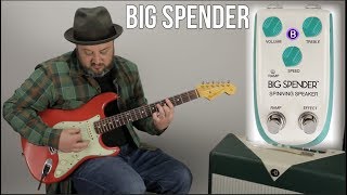 Guitar Pedal Demo  Spinning Speaker quotBig Spenderquot by Danelectro [upl. by Keavy]