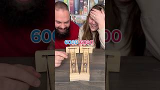 HOW Is That Possible Come Play Shoot The Moon With Us boardgames couple fun [upl. by Artinek]