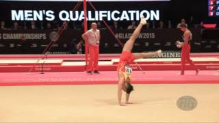 XIAO Ruoteng CHN  2015 Artistic Worlds  Qualifications Floor Exercise [upl. by Ilan]