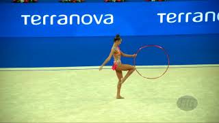 AVERINA Arina RUS  2017 Rhythmic Worlds Pesaro ITA  Qualifications Hoop [upl. by Ruffin]