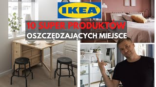 IKEA pomysły na małe mieszkanie 10 super produktów z IKEA [upl. by Naruq]