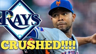 Mets lose to Rays 10 to 8  Jose Quintana wrecked  Brett Baty homers twice [upl. by Sucramel327]