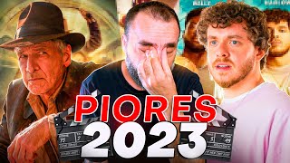 TOP 10 PIORES FILMES DE 2023 [upl. by Ettener]