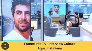 France Info TV Interview Culture  Agustin Galiana par Isabelle Layer [upl. by Brigette262]