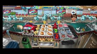 Cooking Fever game Fast Food Court Level 1 [upl. by Arihay991]