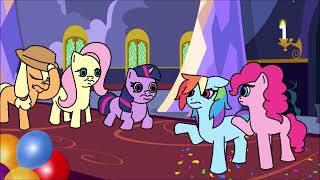 My Little Pony Rainbow Dashs Birthday Bash [upl. by Yecart]