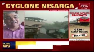 Cyclone Nisarga Makes Landfall  Watch India Today Exclusive Ground Report [upl. by Ko554]