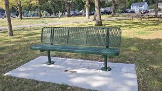 Park Bench in Beautiful Waseca MN [upl. by Hsekar]