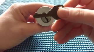 ASMR Lockpicking  Kwikset deadbolt with security pins [upl. by Nelg]