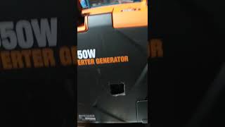 WEN 2350 GENERATOR [upl. by Eibber]