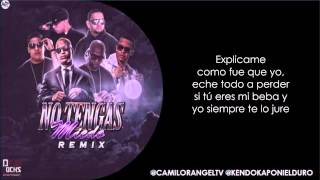 NO TENGAS MIEDO REMIX LETRA  PACHO Y CIRILO FT KENDO KAPONI J ALVAREZ VALDO LA EMINENCIA [upl. by Ayidah]