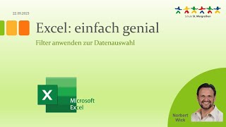 Excel Filter und Sortierung für Daten [upl. by Starr]