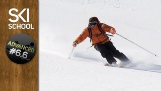 How To Ski Powder  Advanced Ski Lesson 66 [upl. by Phebe]