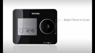 Présentation du nouveau thermostat digital programmable Warmup tempo [upl. by Lankton]