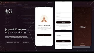 Onboard amp Login JetpackCompose  3  Build Your Android Application Using Compose  Android Studio [upl. by Marci]