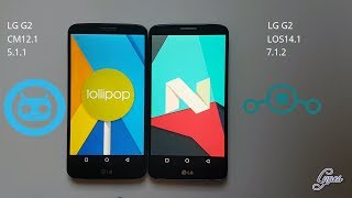 LineageOS 141 VS CyanogenMod 121  Speed Test [upl. by Westley]