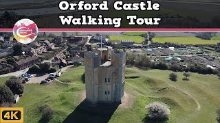 ORFORD CASTLE  Consolidating POWER in EASTERN ENGLAND made THIS Castle  Walking Tour [upl. by Euqilegna262]