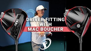 DRIVER FITTING WITH MAC BOUCHER [upl. by Alethia522]