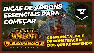 MELHORES ADDONS PARA WOW CLASSIC CATACLYSM [upl. by Udale]