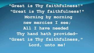 Great is Thy Faithfulness Women of Faith [upl. by Chaffee84]