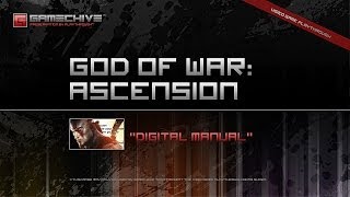 God of War Ascension PS3 Gamechive Digital Manual [upl. by Ireva]