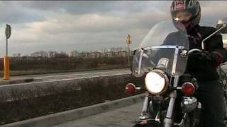 Yamaha Virago 535 test [upl. by Grimaud]