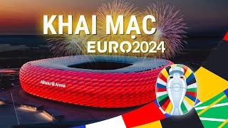 Khai mạc EURO 2024 Hình ảnh từ sân Allianz Arena trận Đức vs Scotland  VTC Now [upl. by Odnala742]