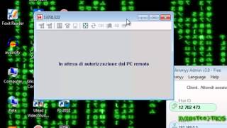 Tutorial Ammyy Admin assistenza remota in modo gratuito [upl. by Ettigdirb381]