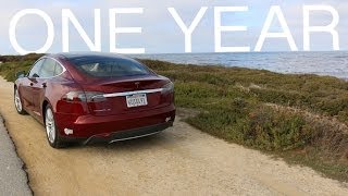 One Year Tesla Model S [upl. by Shuma]