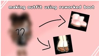 Styling the reworked shoes in royale high  OO [upl. by Snow]