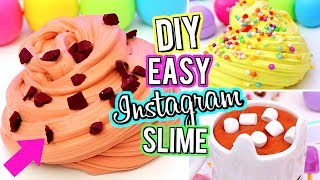 AMAZING DIY INSTAGRAM SLIME Best Slime Recipes Ever How To Make Slime [upl. by Sarad]