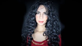 MAKEUP  MAMAE GOTHEL  ENROLADOS [upl. by Irtimid]