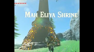 Mah Eliya Shrine Secret Stairway Zelda BOTW Breath Of The Wild EX Champions Miphas song [upl. by Otsugua]