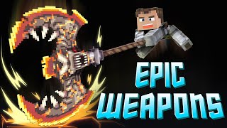 Epic Weapons  Minecraft Map Trailer [upl. by Piwowar852]